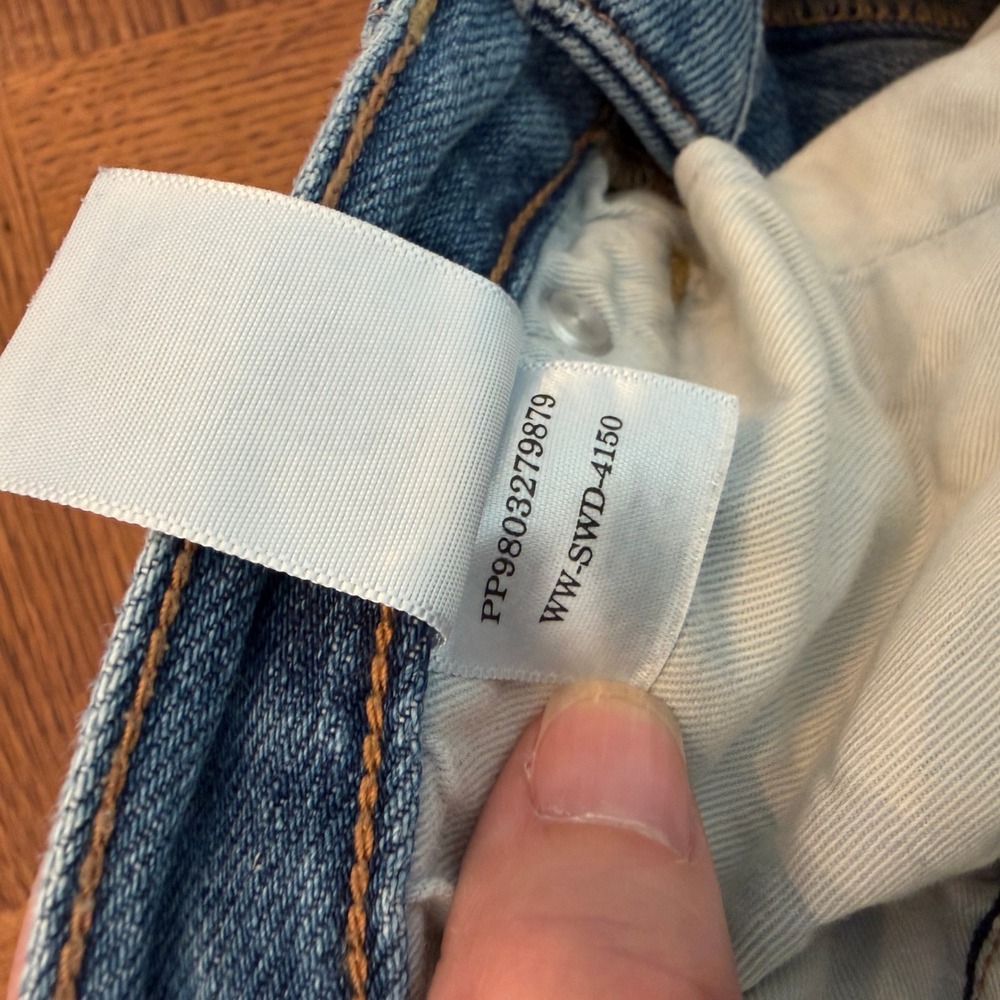 Everlane The Summer Jean Women 27 Light Wash High Rise Straight Leg Denim Cotton - Picture 7 of 14